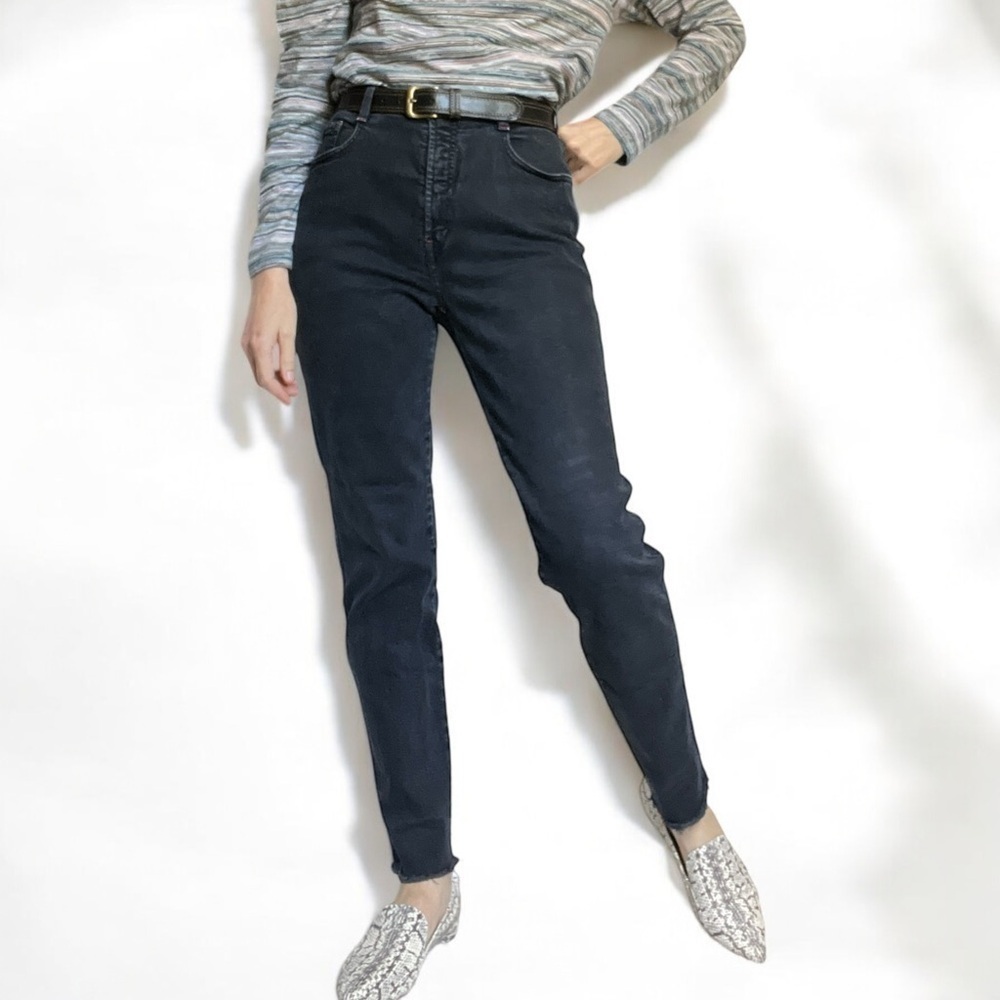 Parasuco Jeans Vintage Dark Gray Mom Jeans 27